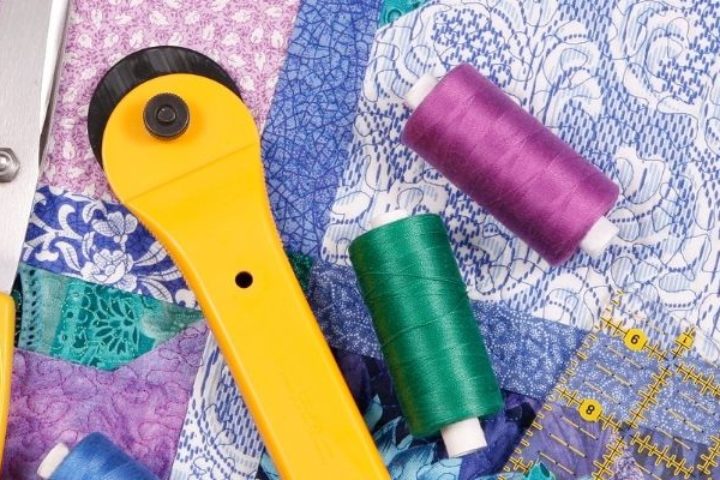 Quilting supplies and tools